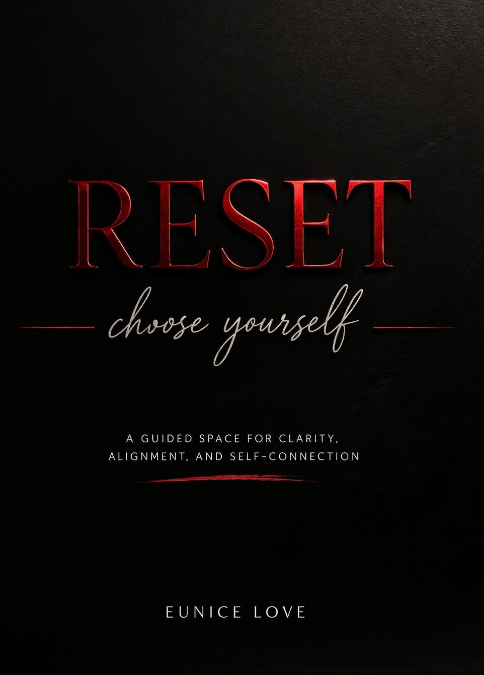 RESET | Choose Yourself | 30 Day Journal